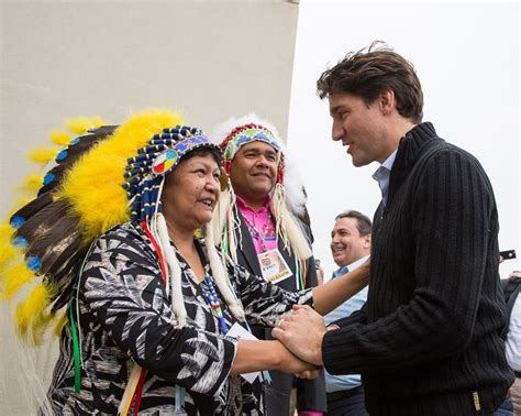 justin trudeau and indigenous people